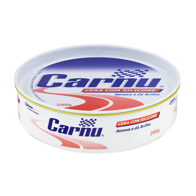 Cera Automotiva Carnu com Silicone 200g