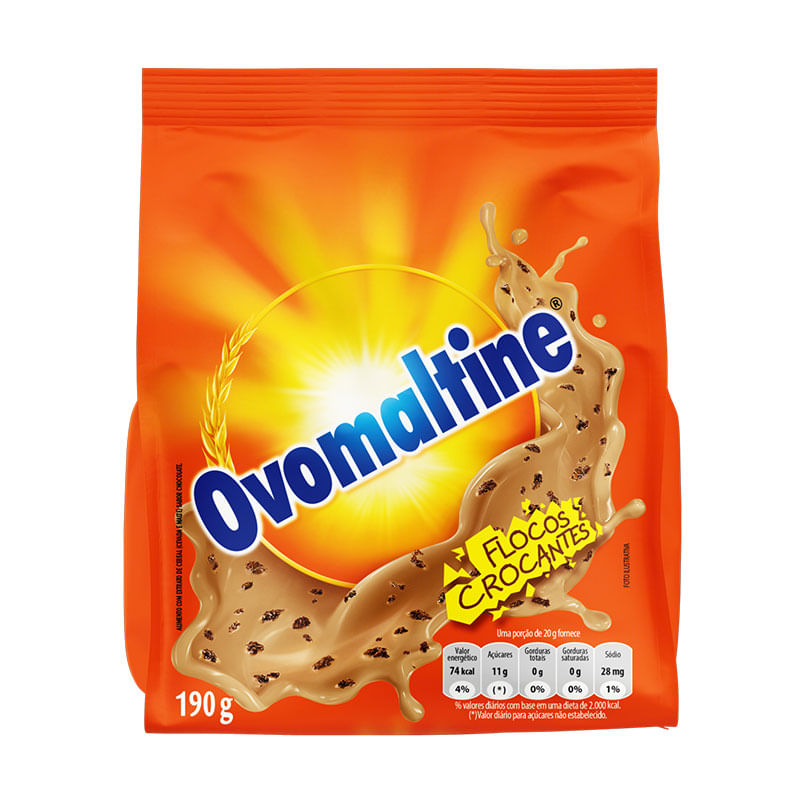 Ovomaltine Flocos Crocante 190g