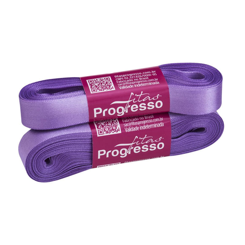 Fita Progresso Cetim CF003 15mm 356 Lilás Lavanda
