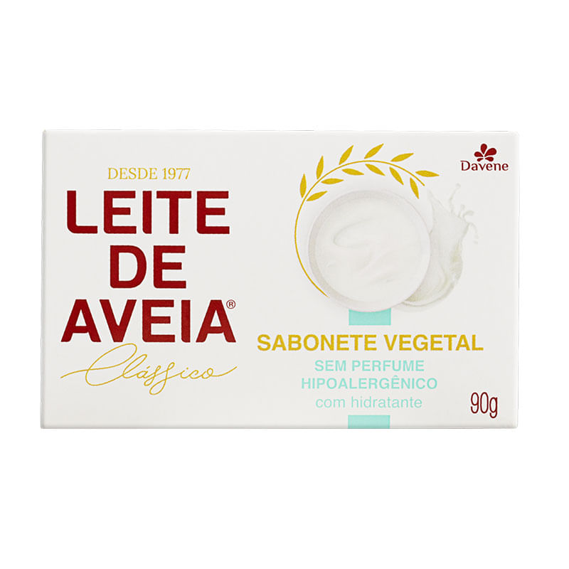 Sabonete Davene Leite de Aveia Hipoalergênico 90g 