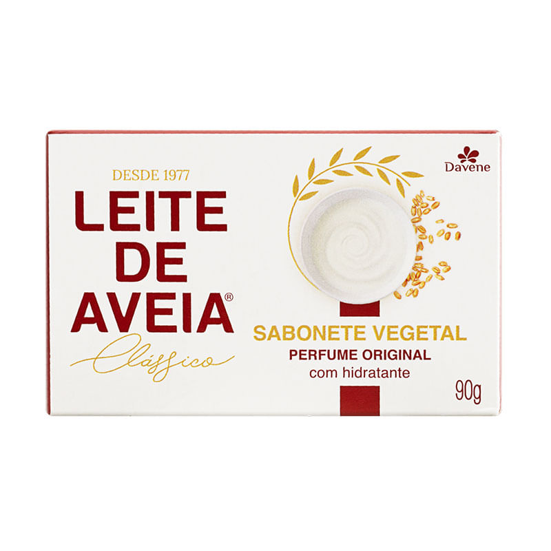 Sabonete Davene Leite de Aveia 90g Classico