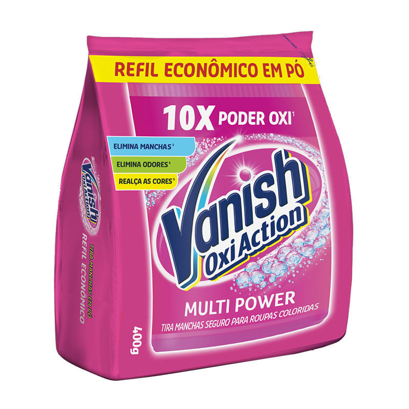 Vanish Poder O2 Refil Pó Econômico 400g