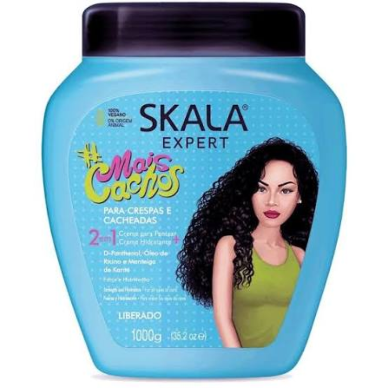 Creme para Tratamento Skala 2em1 Mais Cachos 1kg 