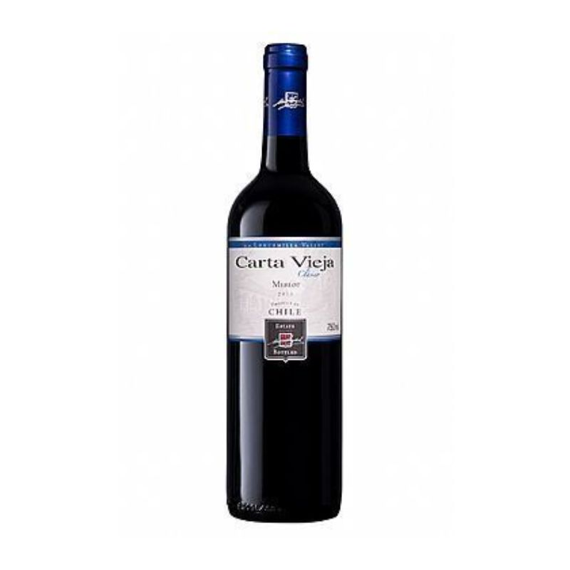 Vinho Chileno Carta Vieja Merlota 750ml