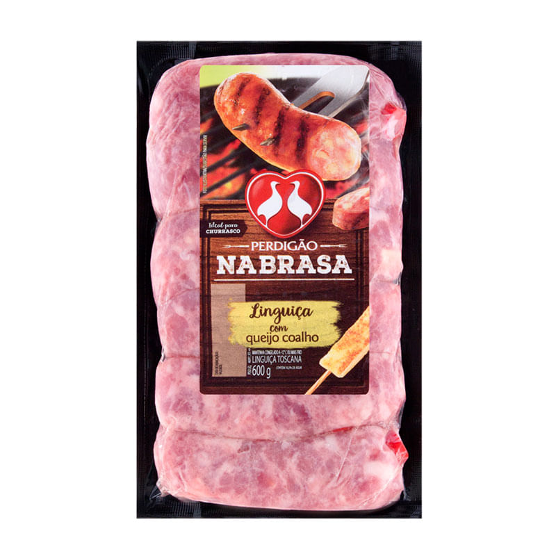 Linguiça Toscana Queijo Coalho Perdigão 600g