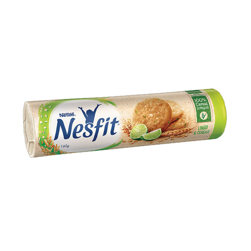 Biscoito Nestlé Nesfit 160g Limão e Cereais
