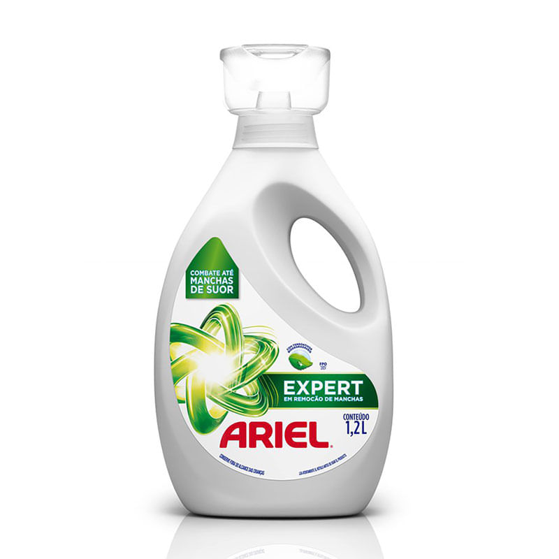 Sabão Liquido Concentrado Ariel 1,2L 30 Lavagens Ariel