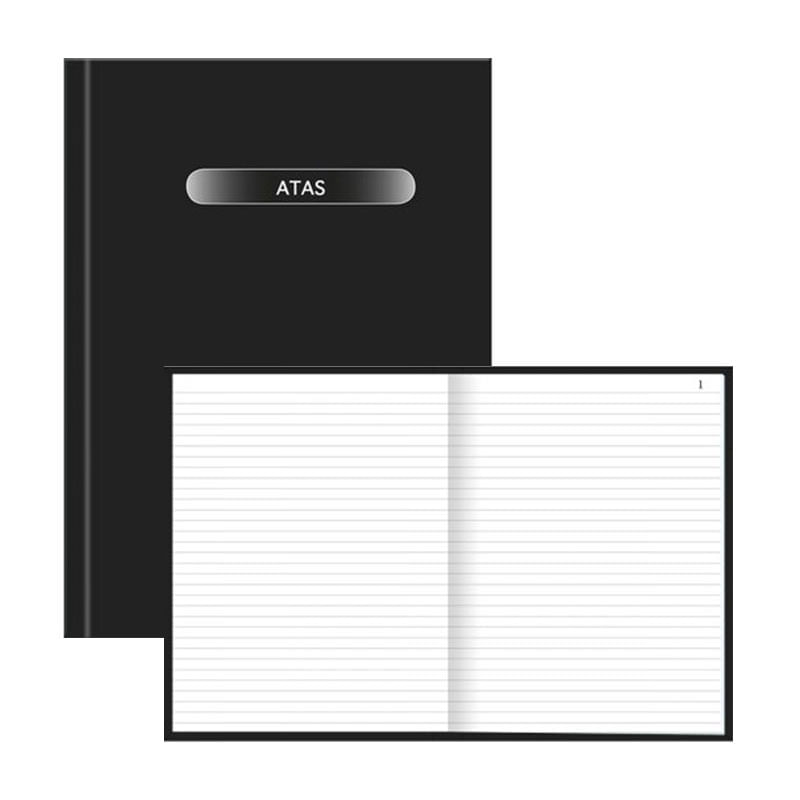 Livro Ata Folhas Numeradas 1x50 Folhas