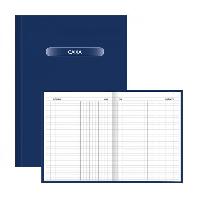 Livro De Caixa Tilibra Grande 50 Folhas