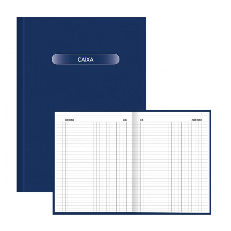 Livro Movimento De Caixa Grande Tilibra 1x100 Folhas