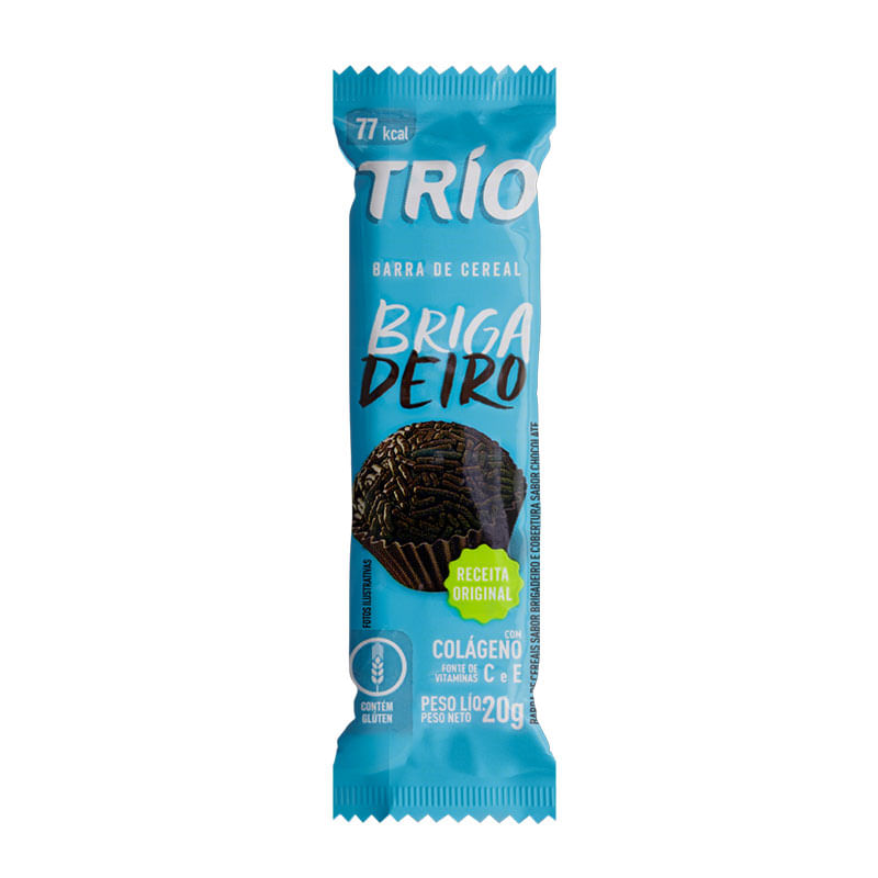 Barra de Cereal Trio Brigadeiro 20g