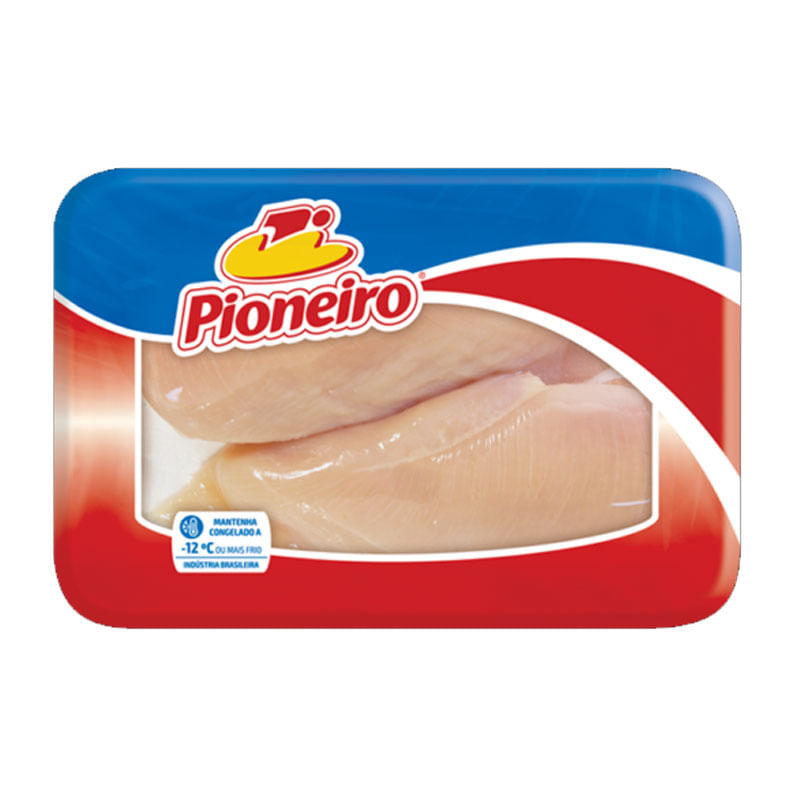 Filé de Peito de Frango Pioneiro Bandeja 500g