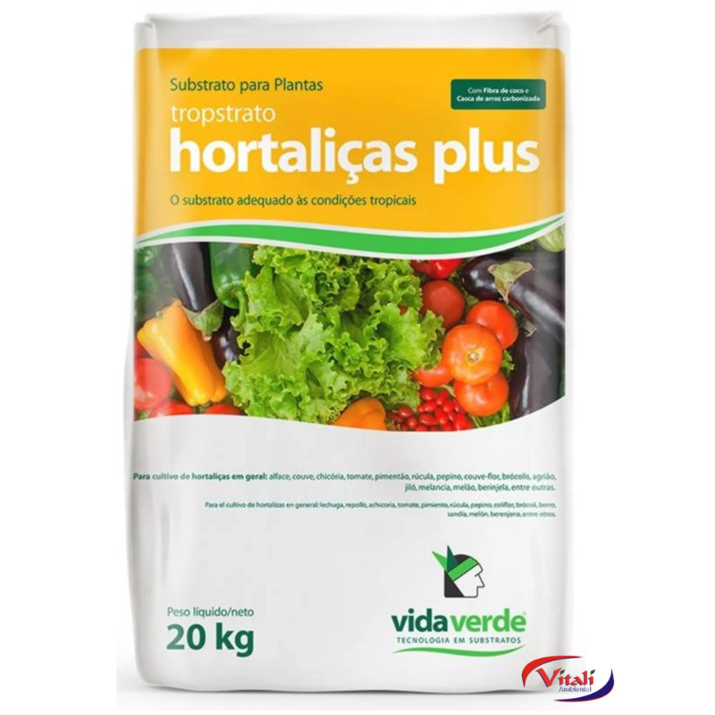 Substrato Tropstrato Hortaliça Plus 4kg