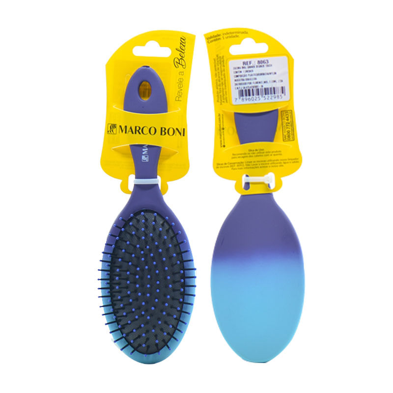 Escova Oval Grande Degradê Touch