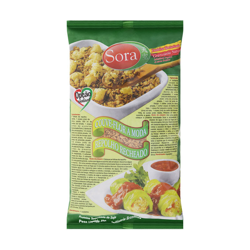 Proteina Soja Sora Natural 400g