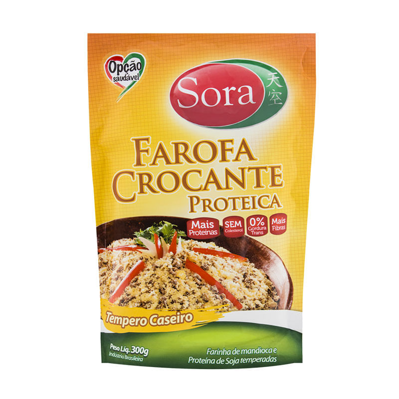 Farofa Sora Tempero Caseiro 300g