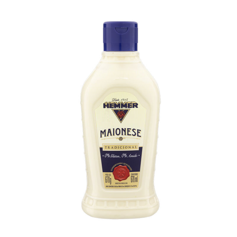 Maionese Hemmer 670ml