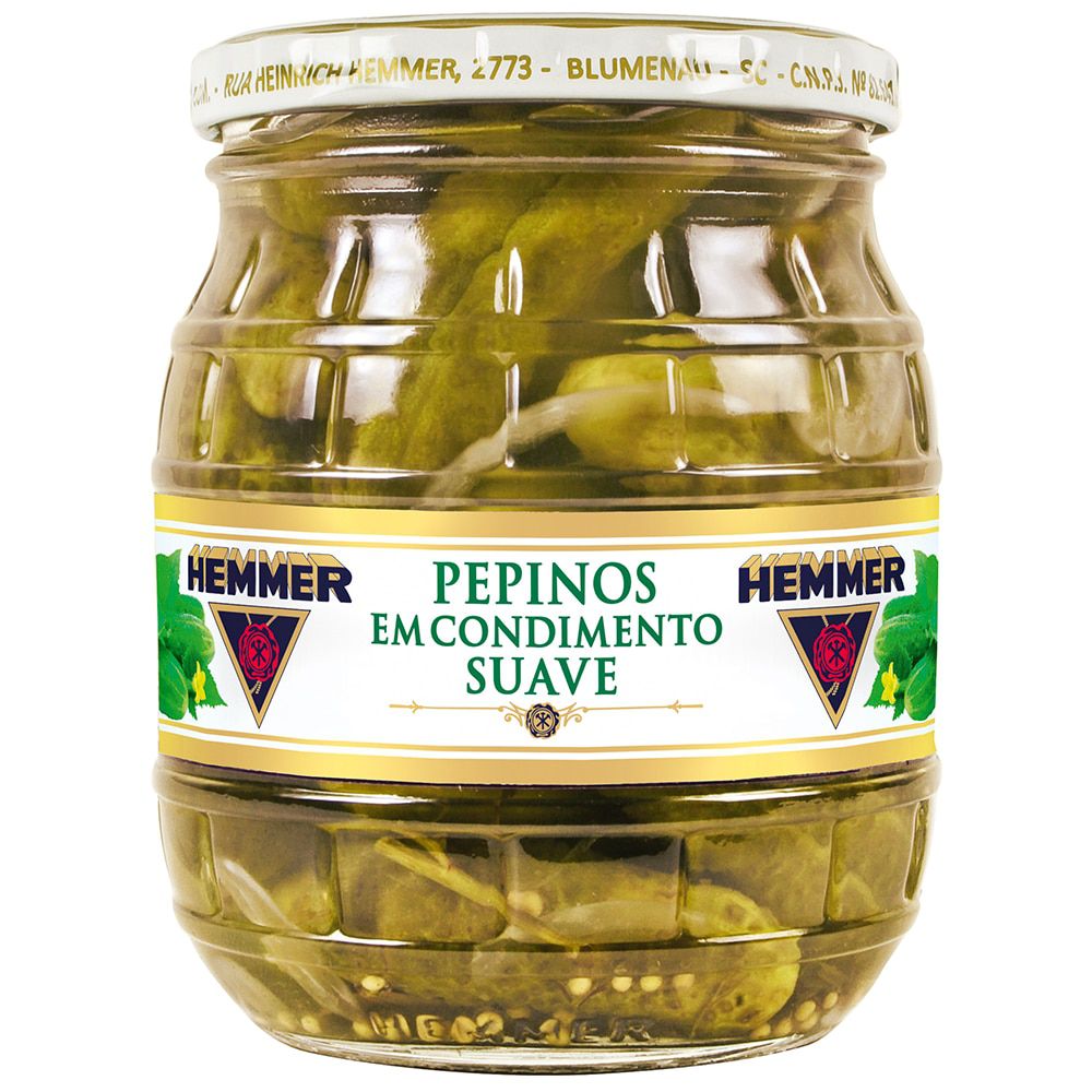Pepinos Hemmer Suave 300g