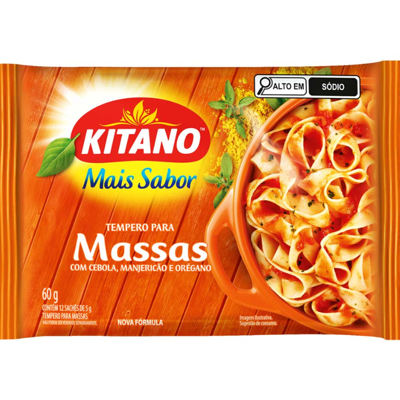 TEMPERO KITANO MAIS SABOR 60G LEGUMES
