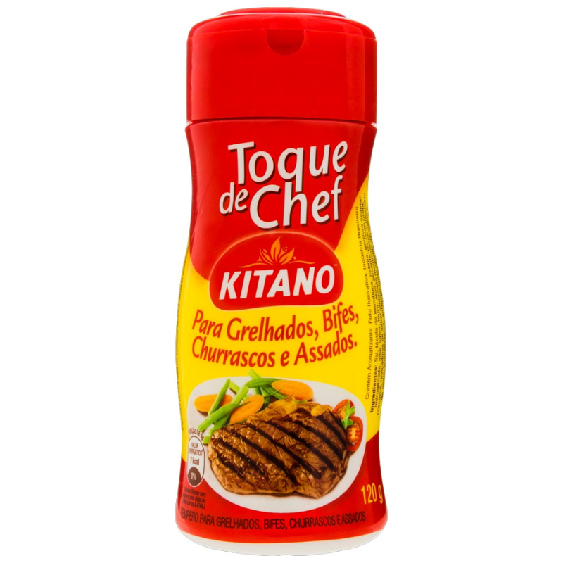 TEMPERO KITANO TOQUE CHEFE GRELHADO 120G
