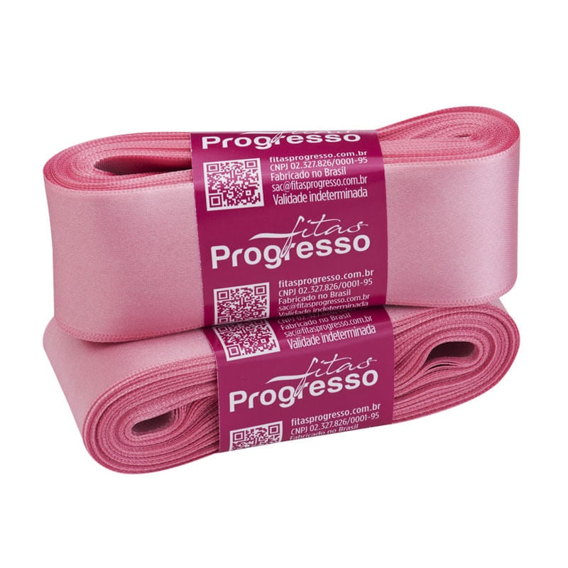 Fita Progresso Cetim CF009 38mm 240 Rosa Escuro