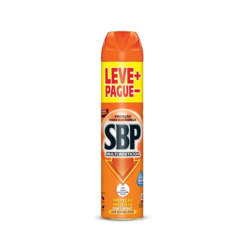 Inseticida SBP Aerossol Leve mais Pague menos 450ml