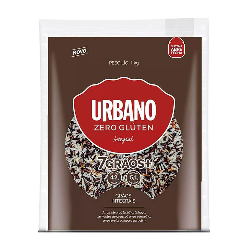 Arroz Urbano 7 Grãos 1kg