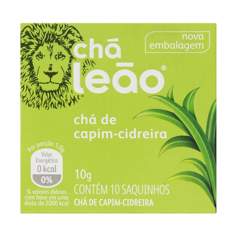 Chá Leão Capim Cidreira 10g