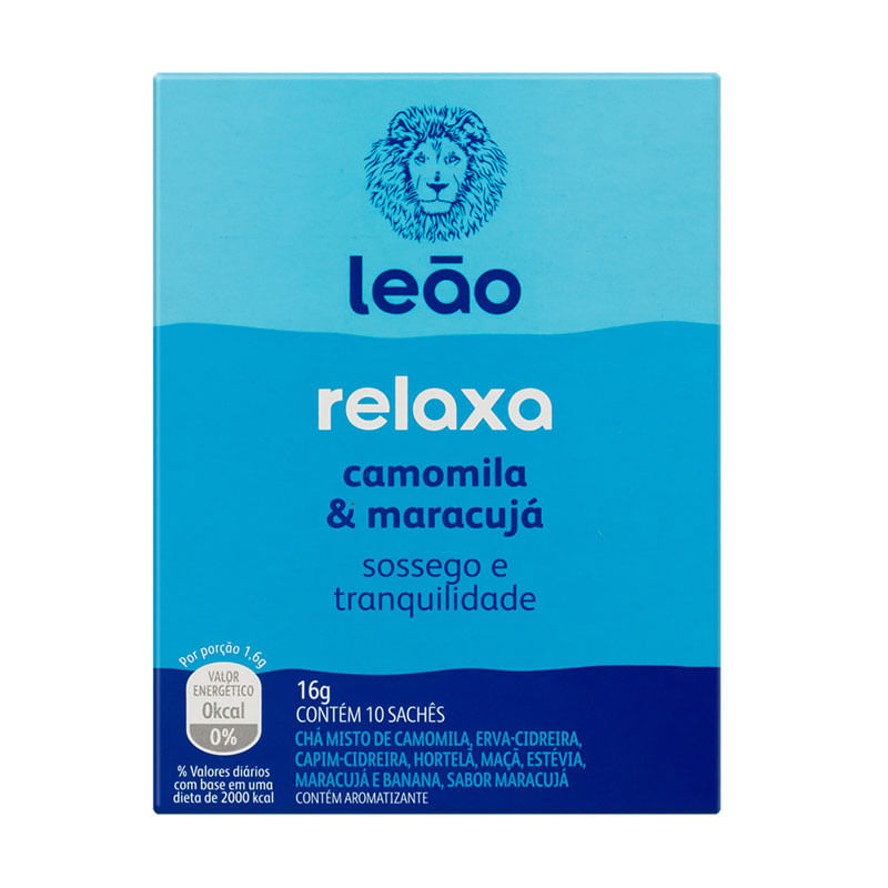 Chá Leão Funcional Relaxa 16g