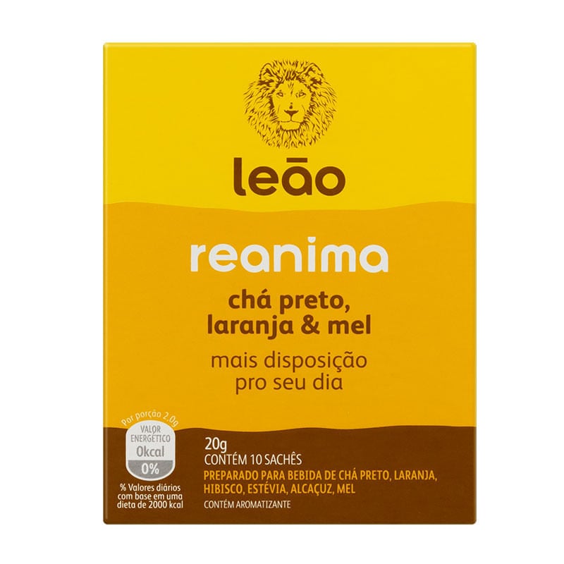 Chá Leão Funcional Reanima 20g