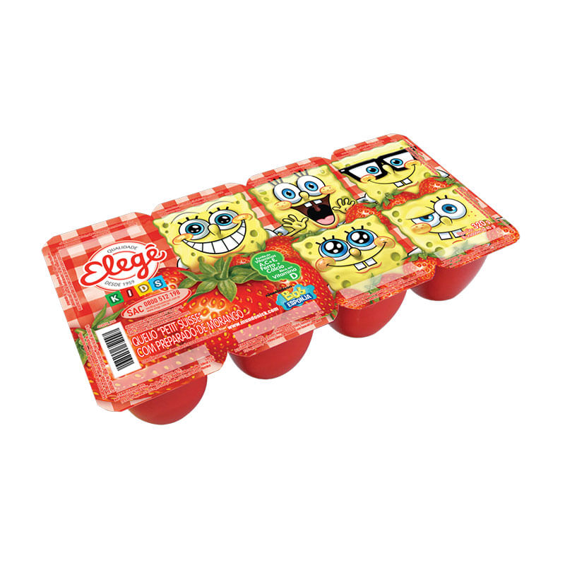 Petit Suisse Elege 320g Morango