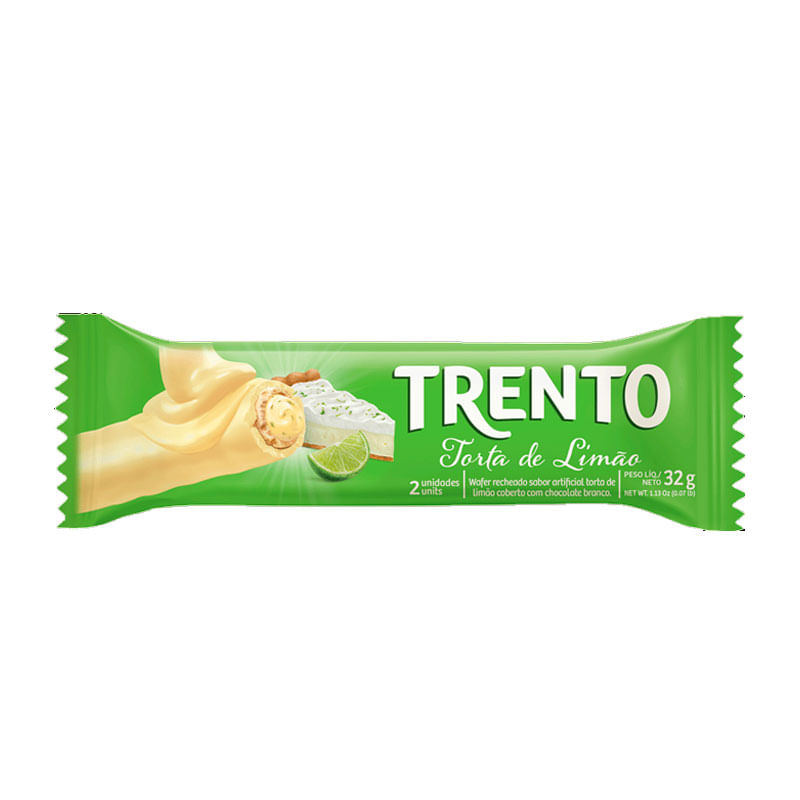 Wafer Trento Mini Peccin Torta de Limão 32g