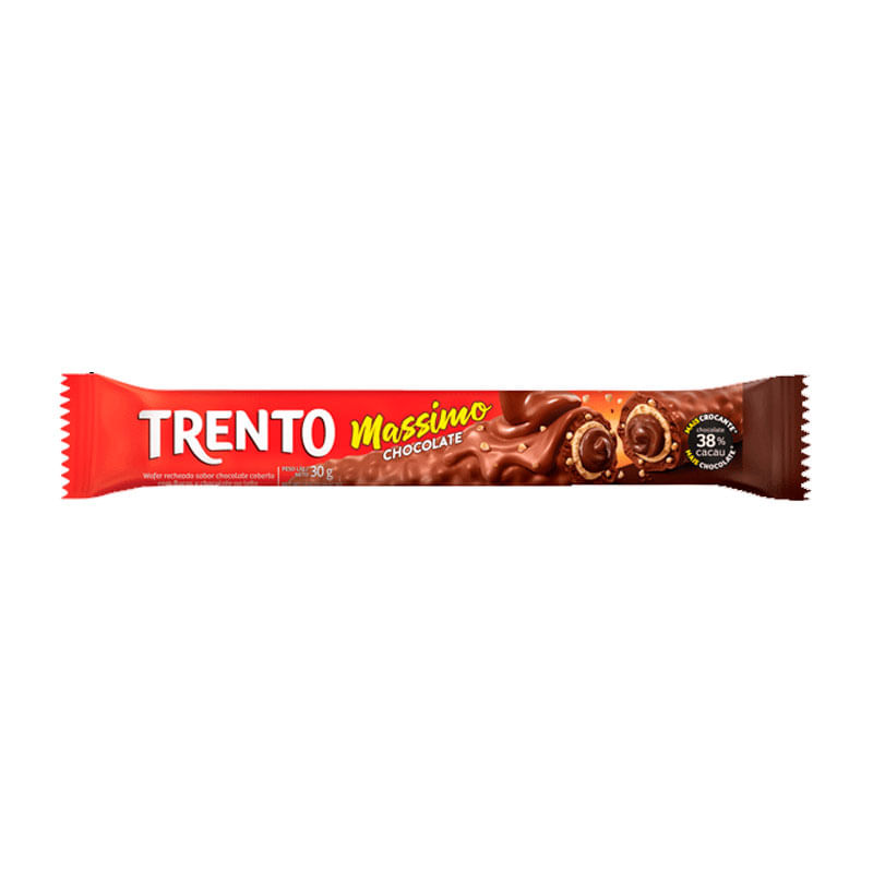 Wafer Trento Mássimo Chocolate 30g
