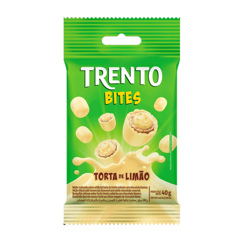 Wafer Trento Bites Torta de Limão 40g