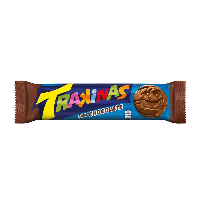 Biscoito Trakinas Chocolate 126g