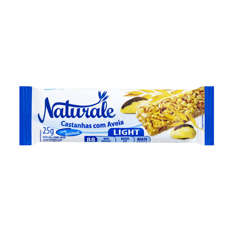 Barra Cereal Naturale Castanha Aveia 25g