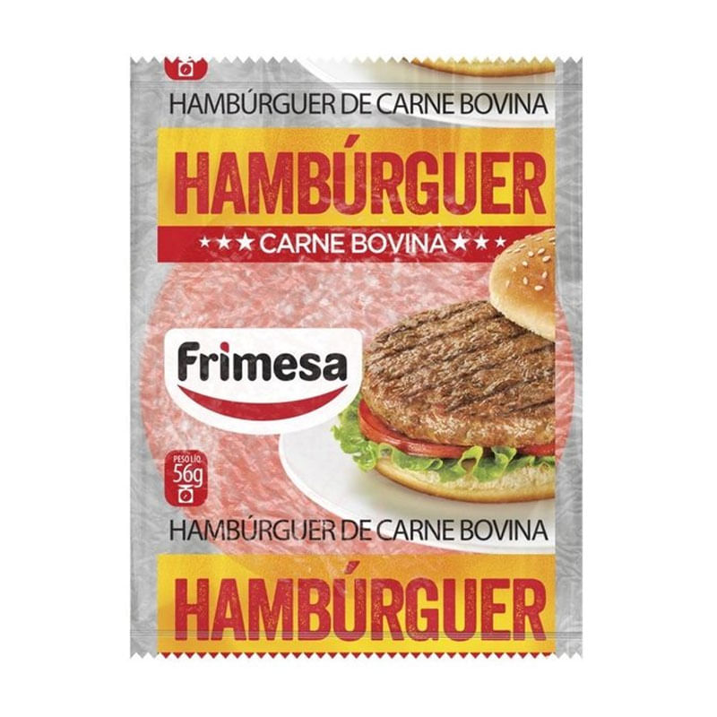 Hambúrguer Frimesa Bovino 56g