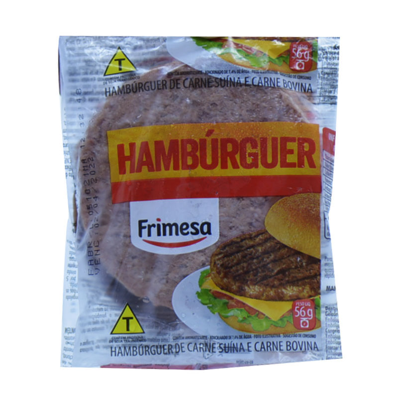 Hambúrguer Frimesa Misto 56g