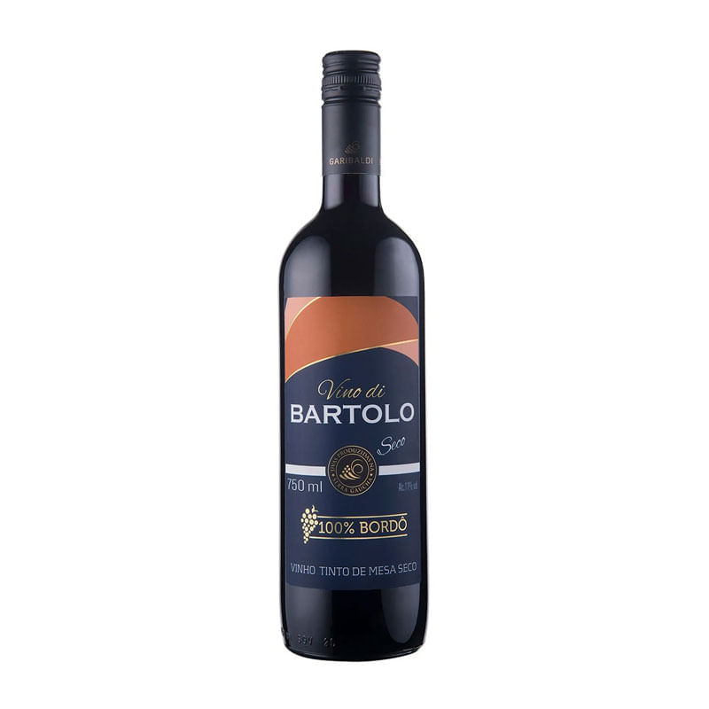 Vinho Di Bartolo Tinto Seco Bordô 750ml