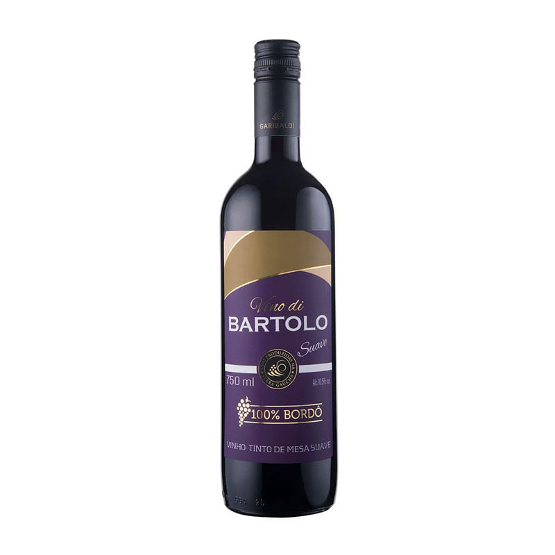 Vinho Di Bartolo Tinto Suave Bordô 750ml