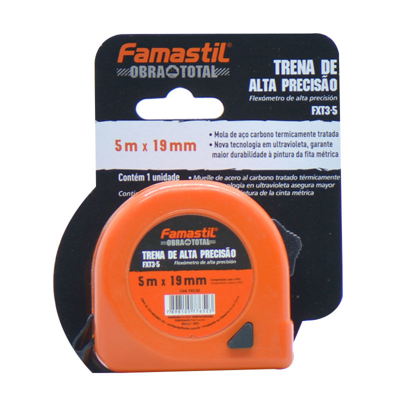 Trena de Alta Precisão 5mX19mm F4302