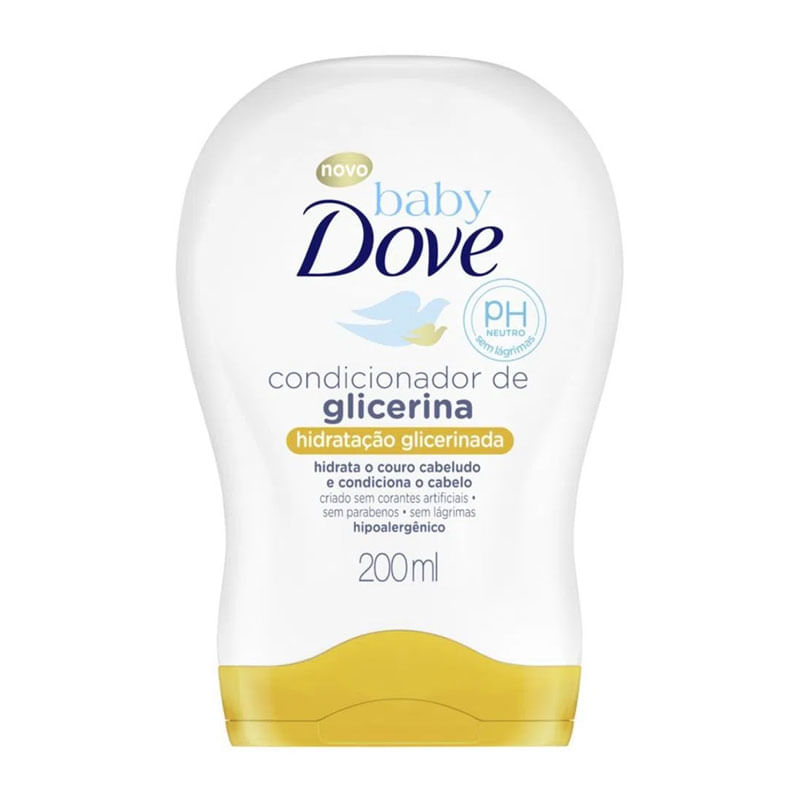 Condicionador Dove Baby Hidratação Glicerinada 200ml