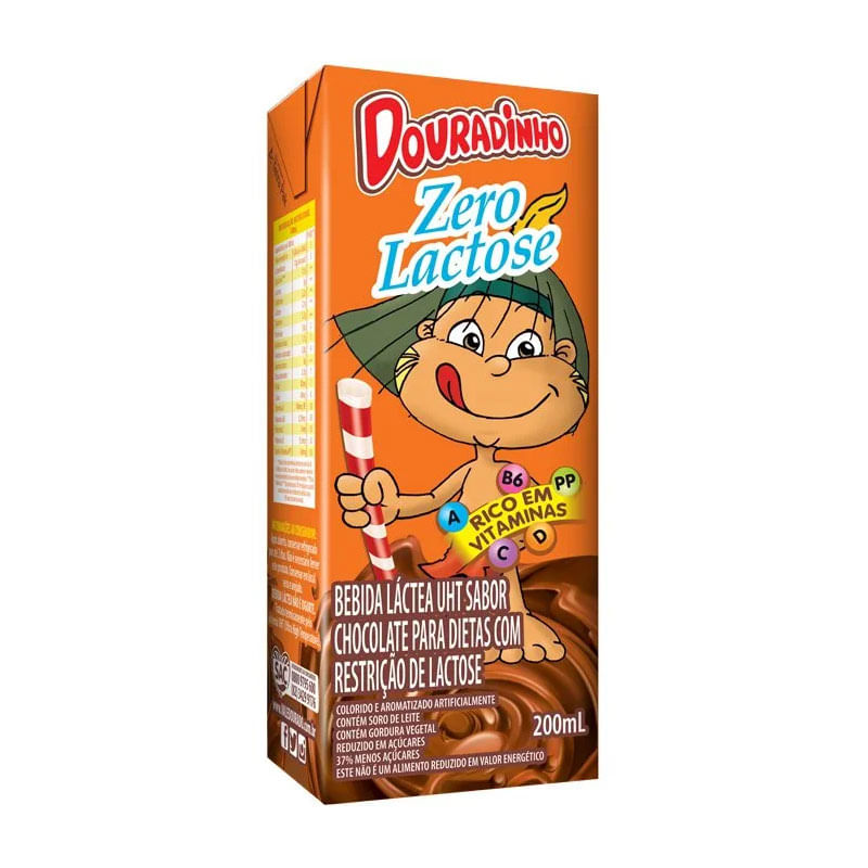 Achocolatado Douradinho Zero Lactose 200ml
