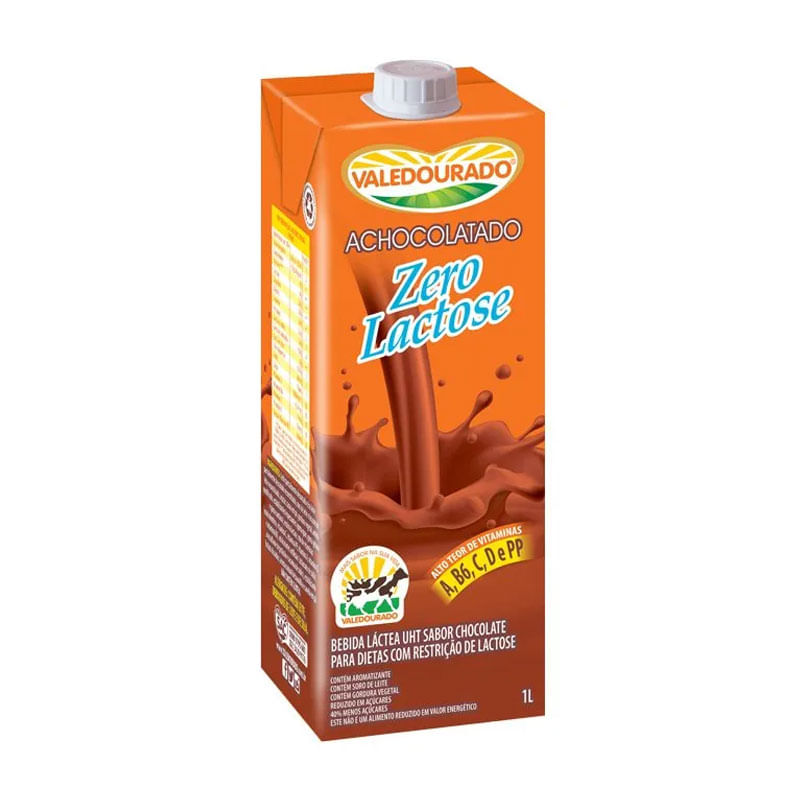 Achocolatado Valedourado Zero Lactose 1L