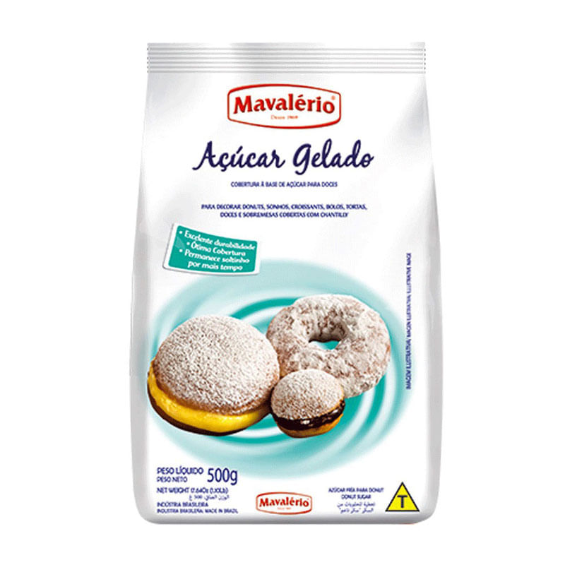 Açúcar Gelado Mavalerio 500g