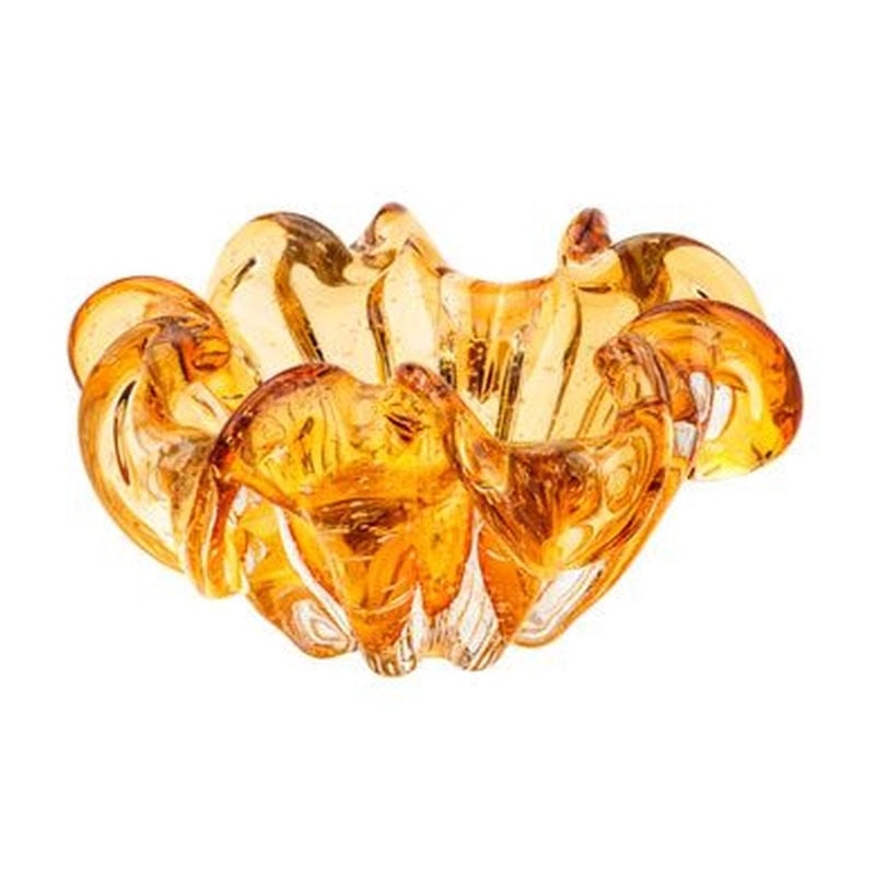 Centro de Mesa Decorativo Vidro Sodo Cálcio Italy