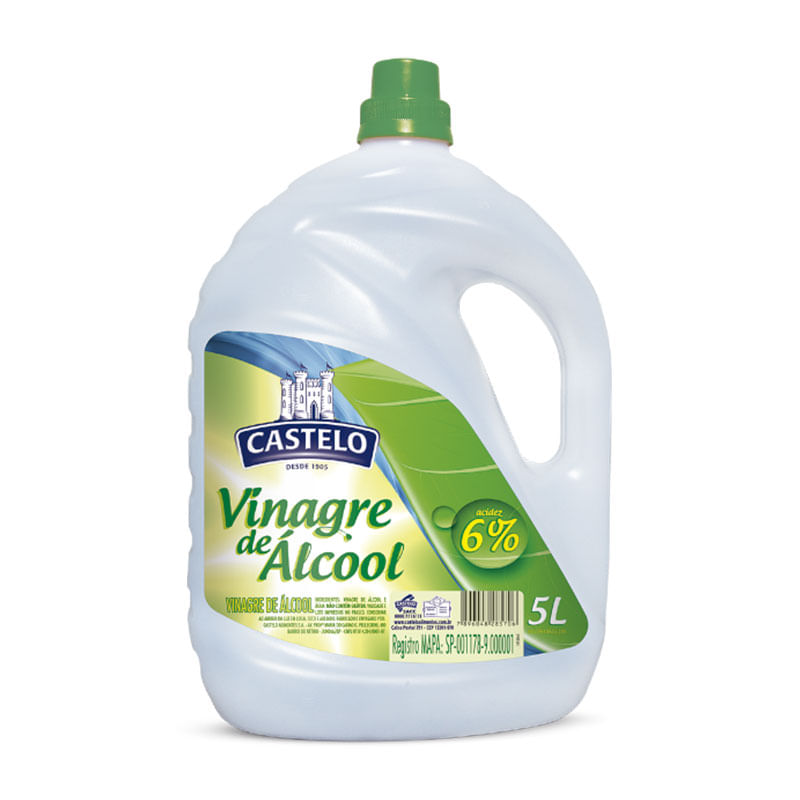 Vinagre de Álcool Castelo 5L