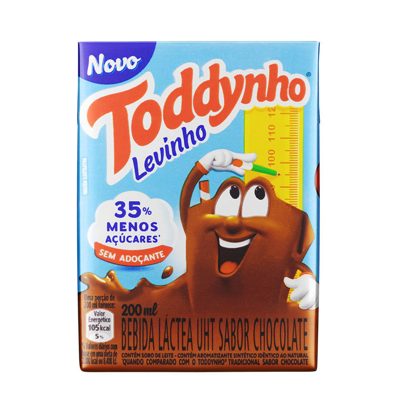 Achocolatado Líquido Toddynho Levinho 200ml
