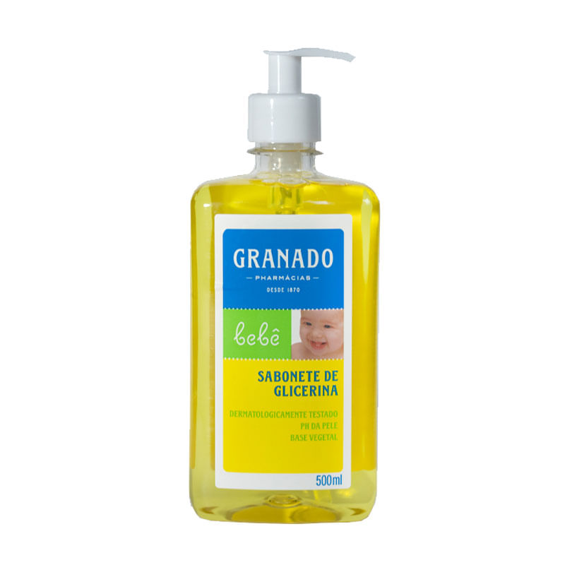 Sabonete Liquido Glicerinado Bebê Tradicional 500ml