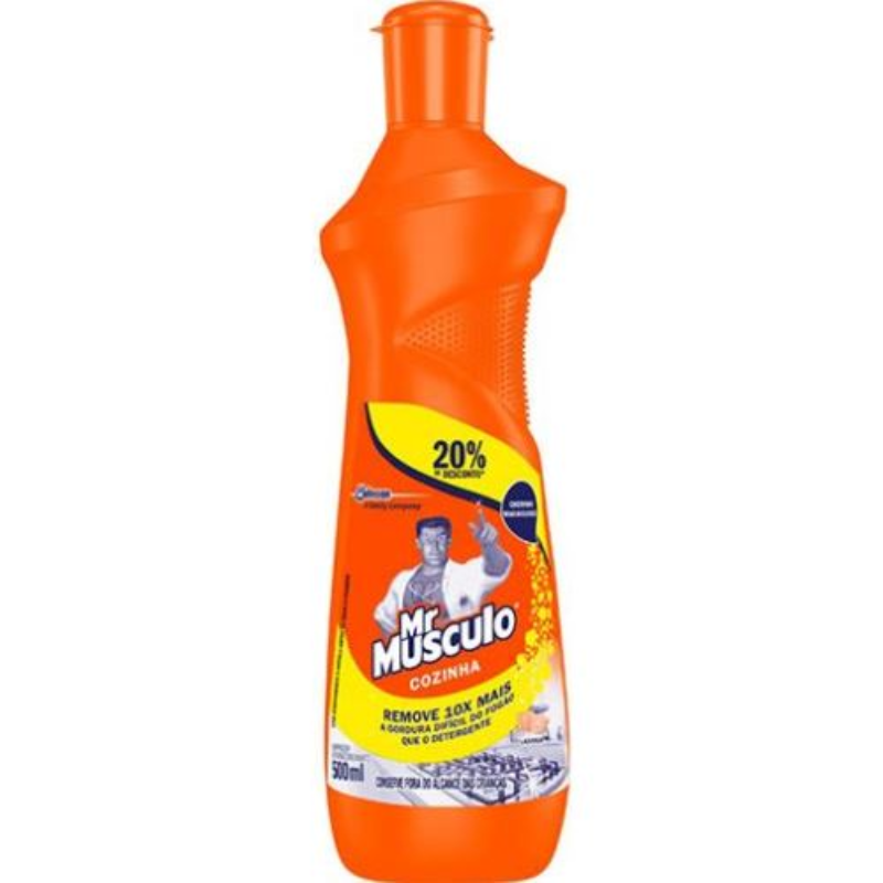 Limpador Desengordurante Mr. Músculo 20% de Desconto 500ml
